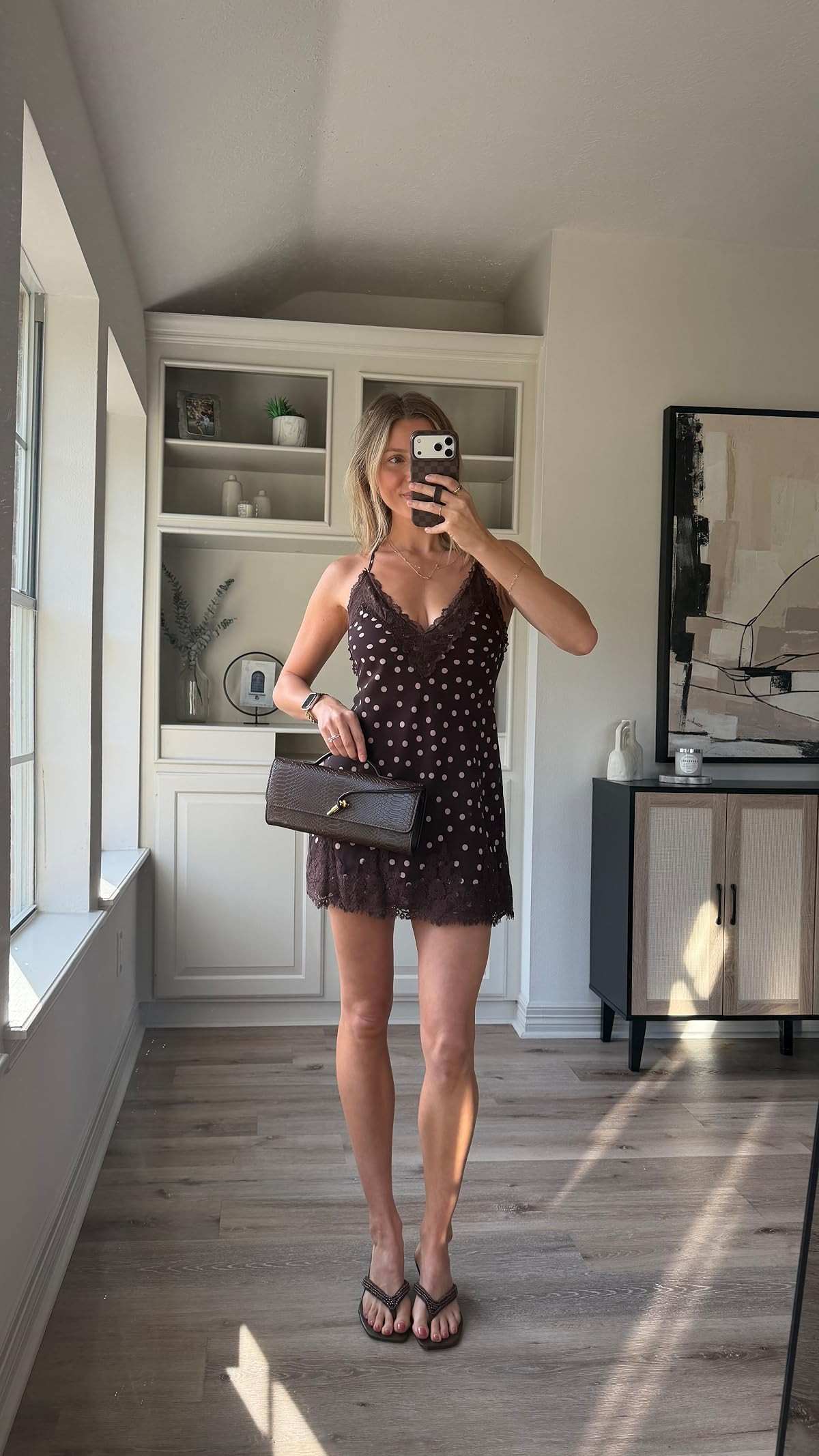 Fall dress perfect for date night! I'm wearing a size 4.
 

 