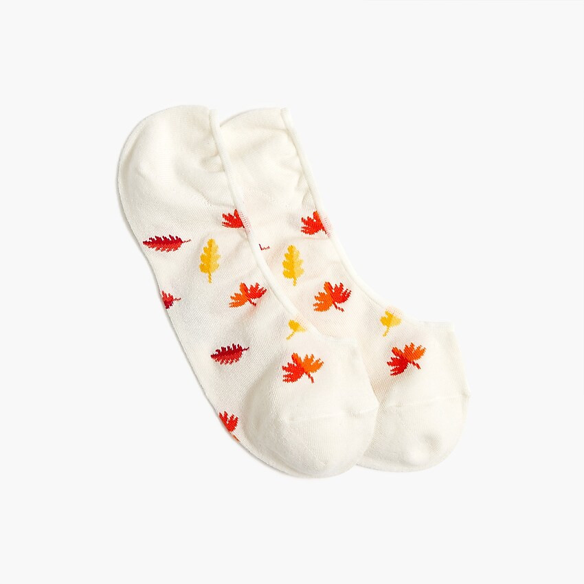 Leaves no-show socks | J.Crew Factory