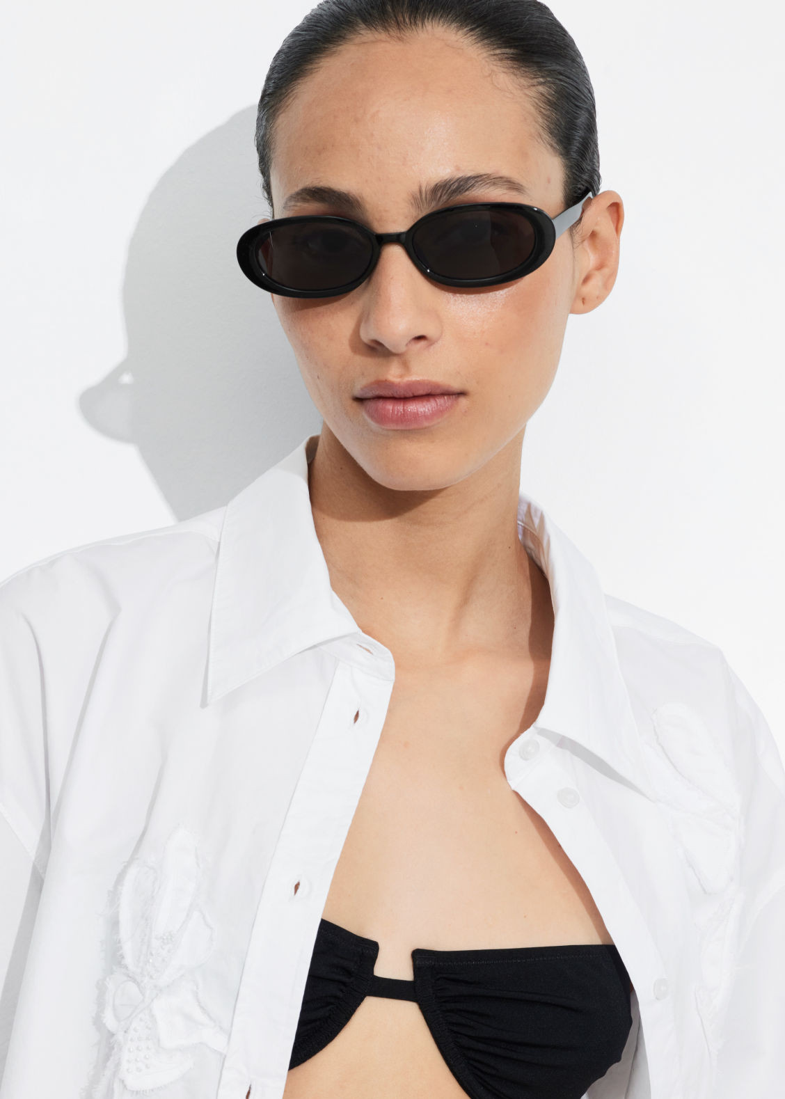 Slim Oval-Frame Sunglasses | & Other Stories (EU + UK)