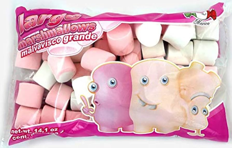 MDM LARGE PINK AND WHITE MARSHMALLOWS 14.1 OZ BAG | Amazon (US)