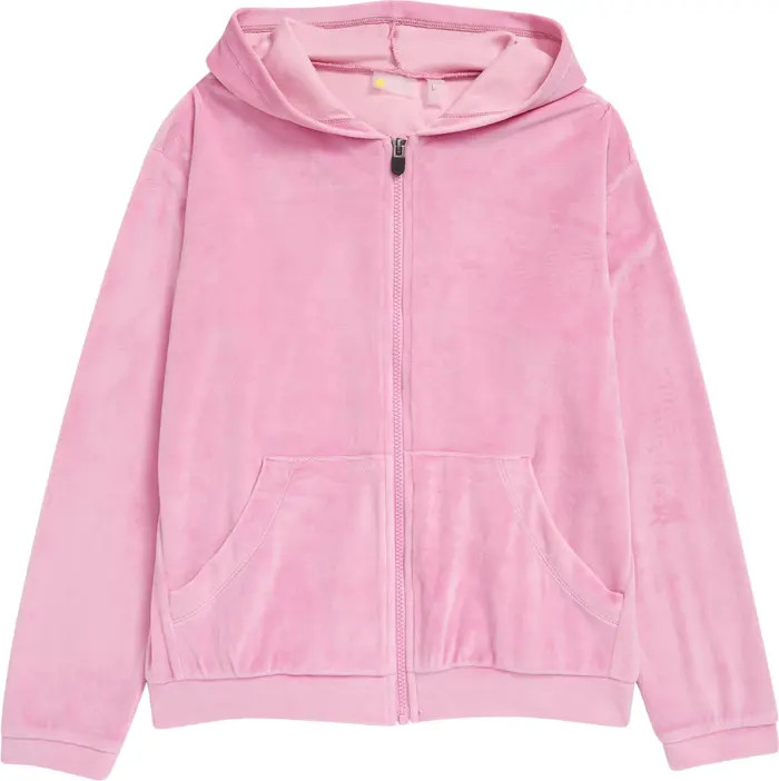 Kids' Velour Zip Hoodie | Nordstrom