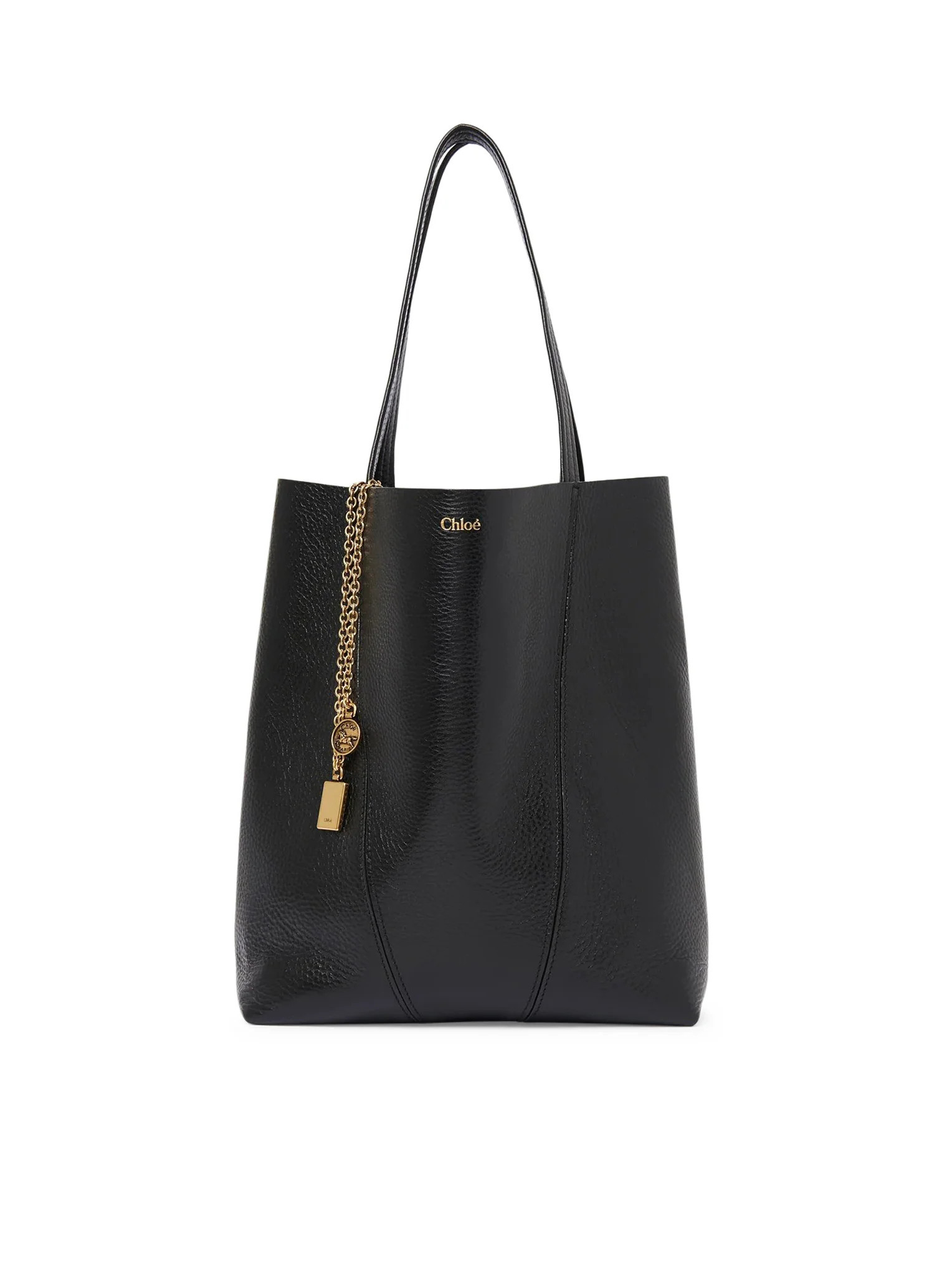 CHLOÉ SPIN TOTE BAG IN GRANATE LEATHER - Chloe` - Woman | Suitnegozi INT