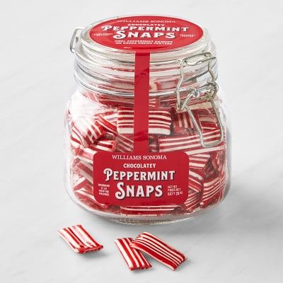 Williams Sonoma Chocolate-Filled Peppermint Snaps | Williams-Sonoma