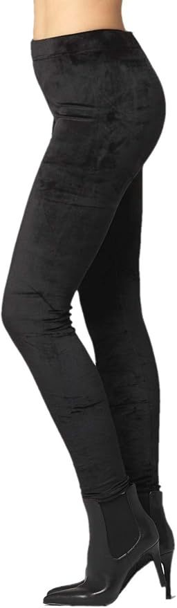 Premium Ultra Soft Velvet Leggings for Women - Regular and Plus Sizes - 20+ Colors | Amazon (US)