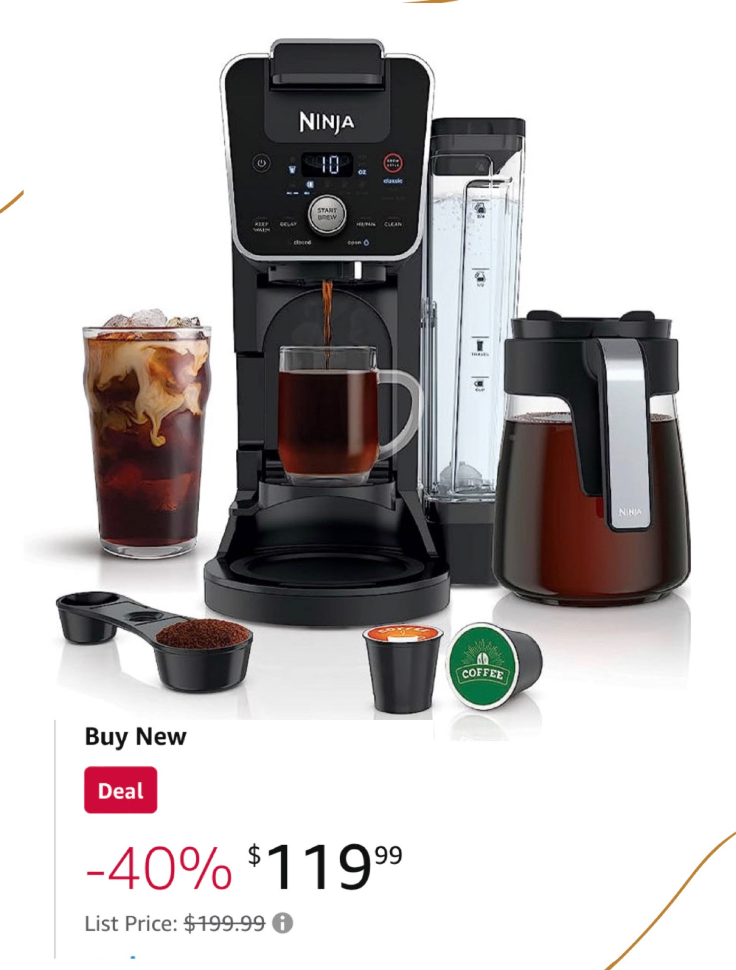 Ninja coffee maker 
