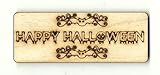 Happy Halloween Sign - Laser Cut Unfinished Wood Shape FAL213 | Amazon (US)