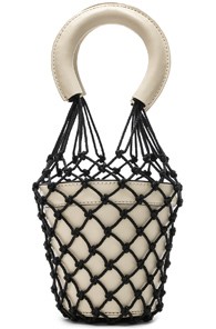 Staud Mini Moreau Bag in White | FWRD 