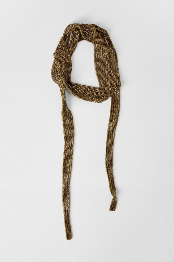 BEADED NECKERCHIEF KATE MOSS X ZARA | Zara UK