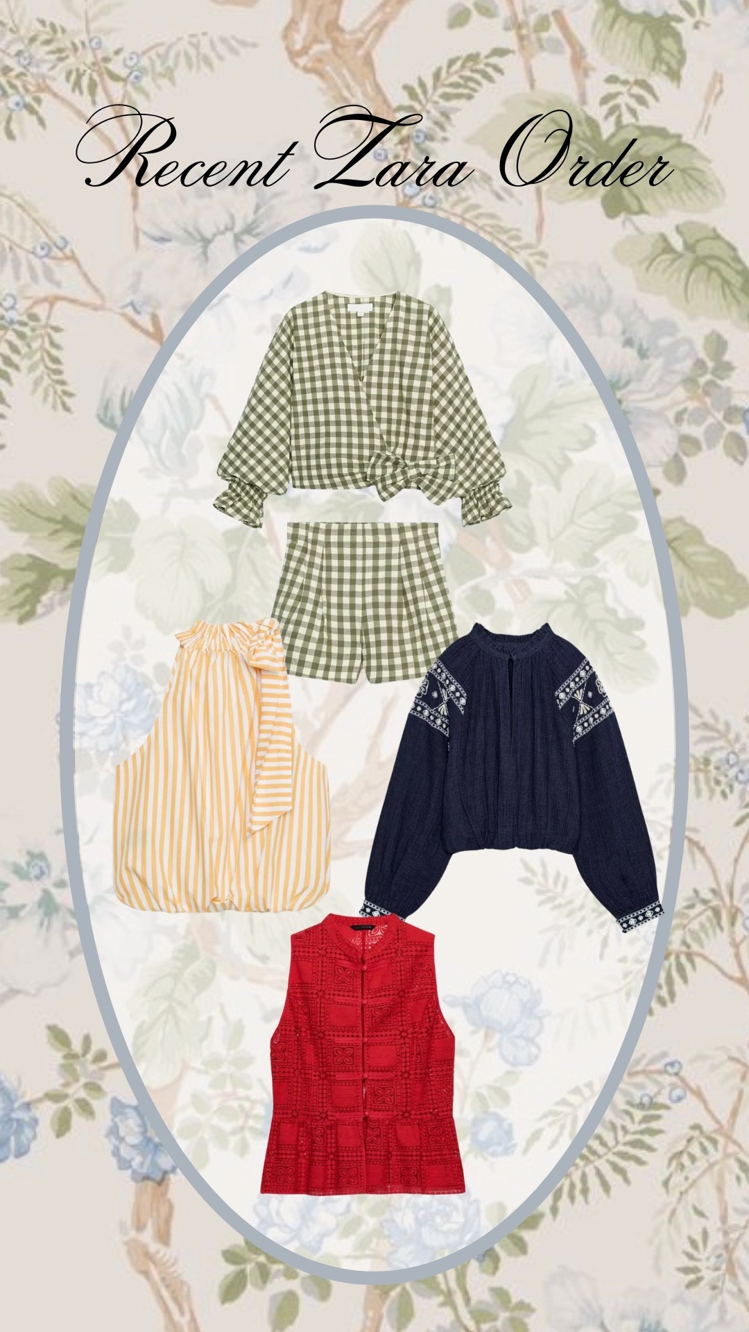 My recent Zara order!