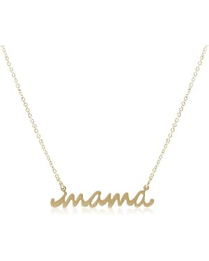 NTLX Mama Necklace – Mama Necklace for Women - Mothers Day Gifts for Mom - Simple Delicate Cute... | Amazon (US)