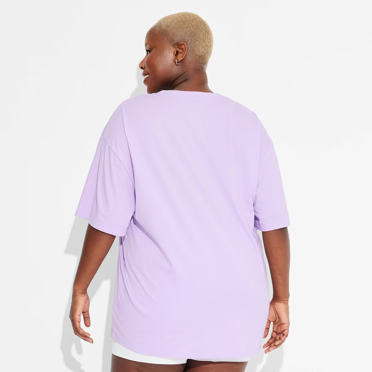 Women's Maldives Sunkissed Short Sleeve Graphic T-Shirt Dress - Purple | Target