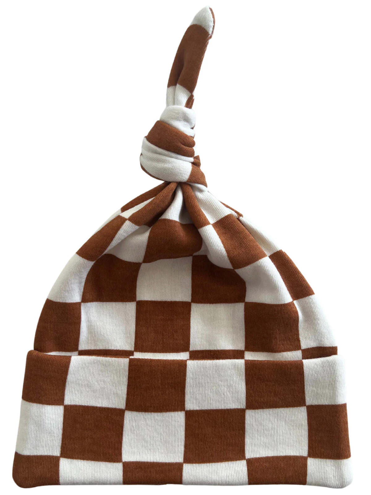 Stracciatella Checkerboard / Organic Beanie | SpearmintLOVE