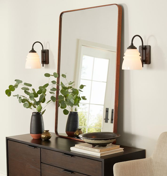 Bentwood Rounded Rectangle Mirror | Rejuvenation