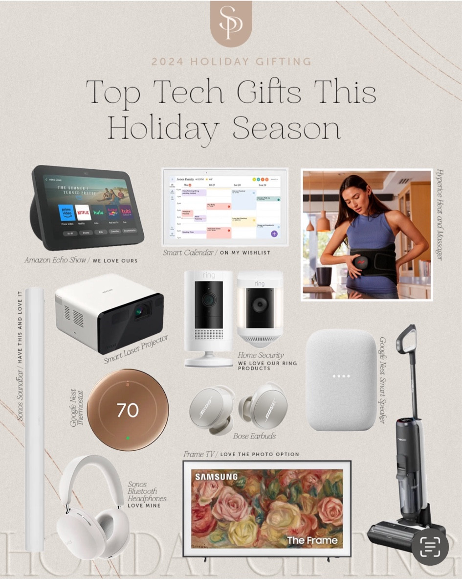 Tech gifts from @bestbuy for the holiday season 
We own and recommend many of these products. 
#BestBuyPartner 

#LTKGiftGuide