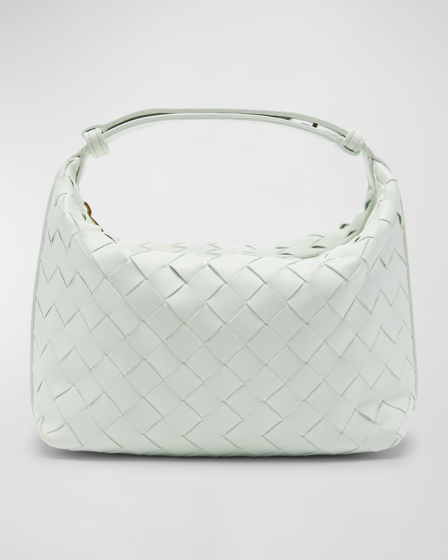 Bottega Veneta Wallace Small Intrecciato&nbsp;Leather Shoulder Bag | Neiman Marcus