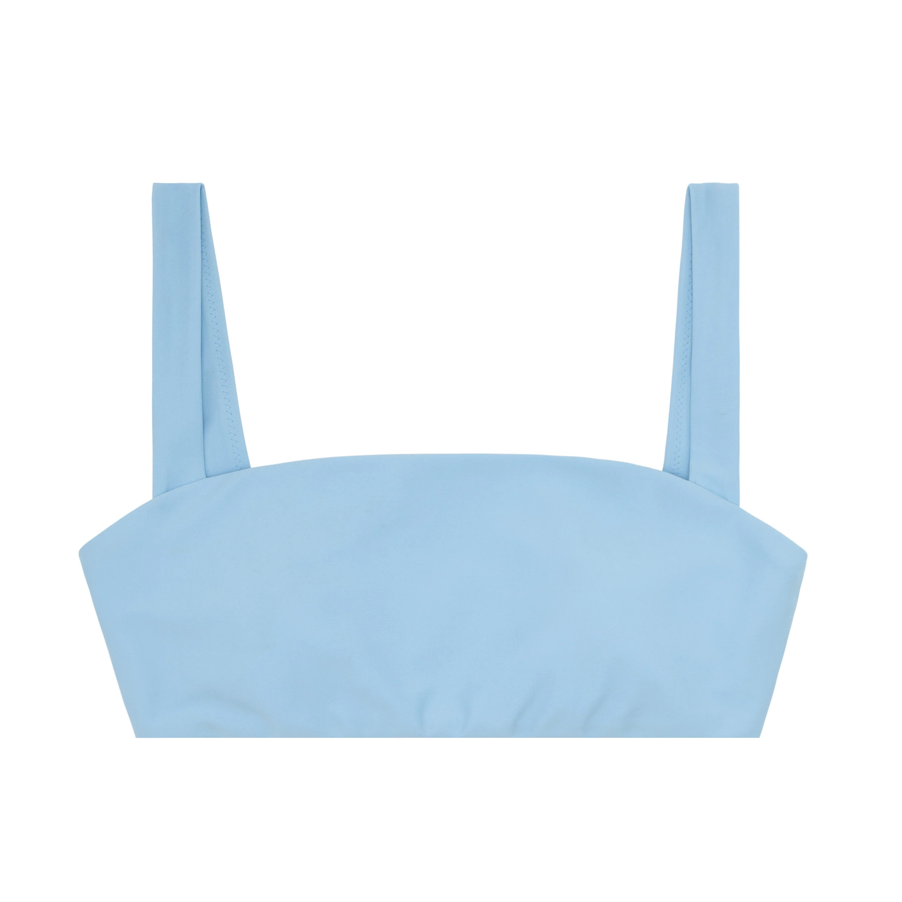 women's peri blue bandeau bikini top | minnow