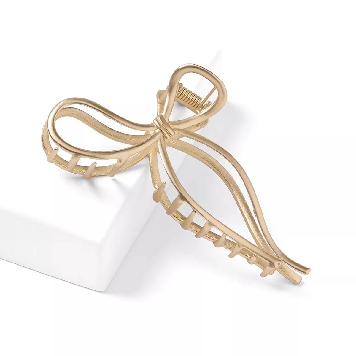 The Hair Edit Gilded Bow Claw Clip | Kohl's