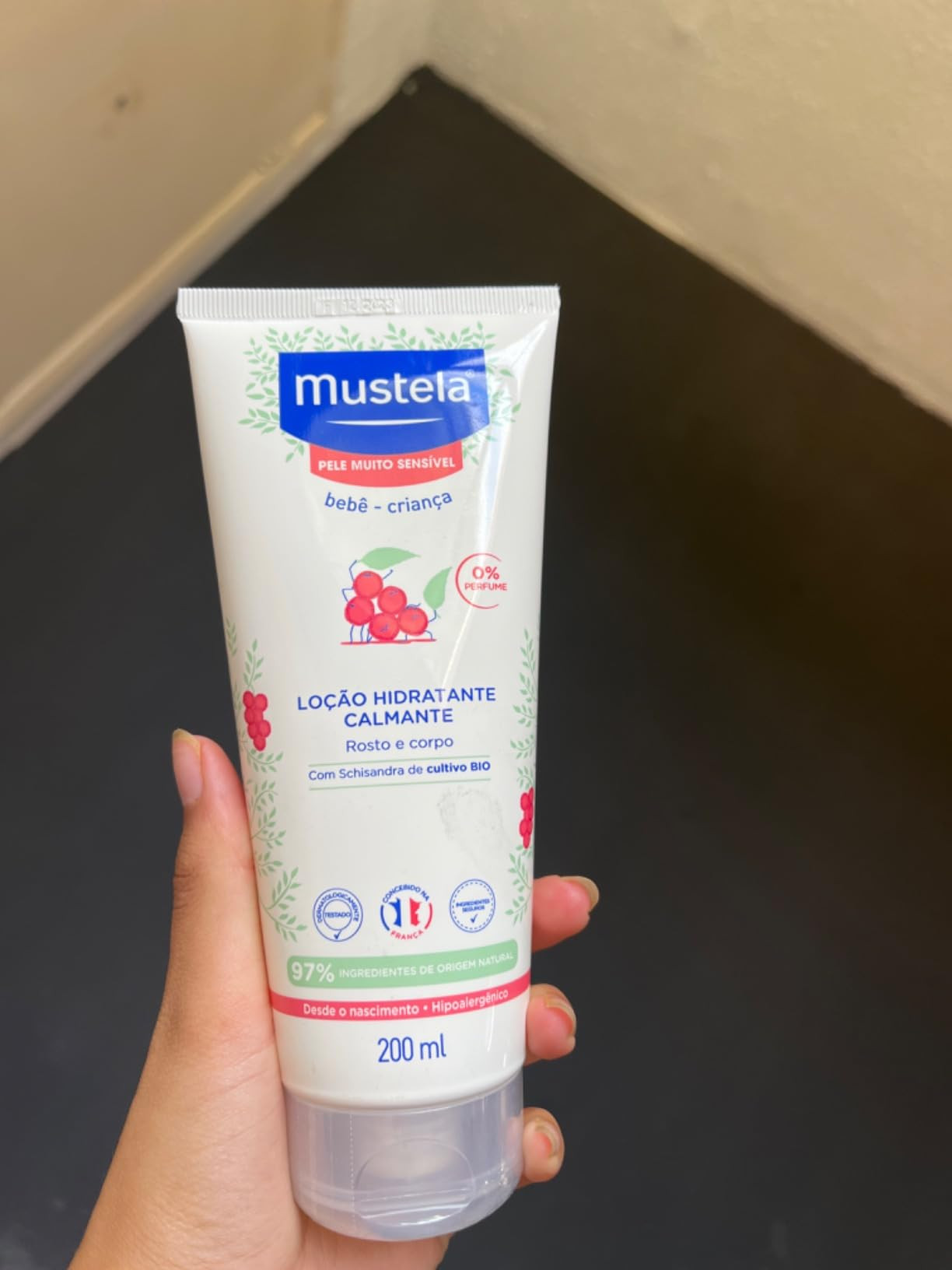 Mustela Hidratante Calmante 200Ml - Creme Infantil Sem Fragrância Para Pele Muito Sensível E Se... | Amazon (BR)