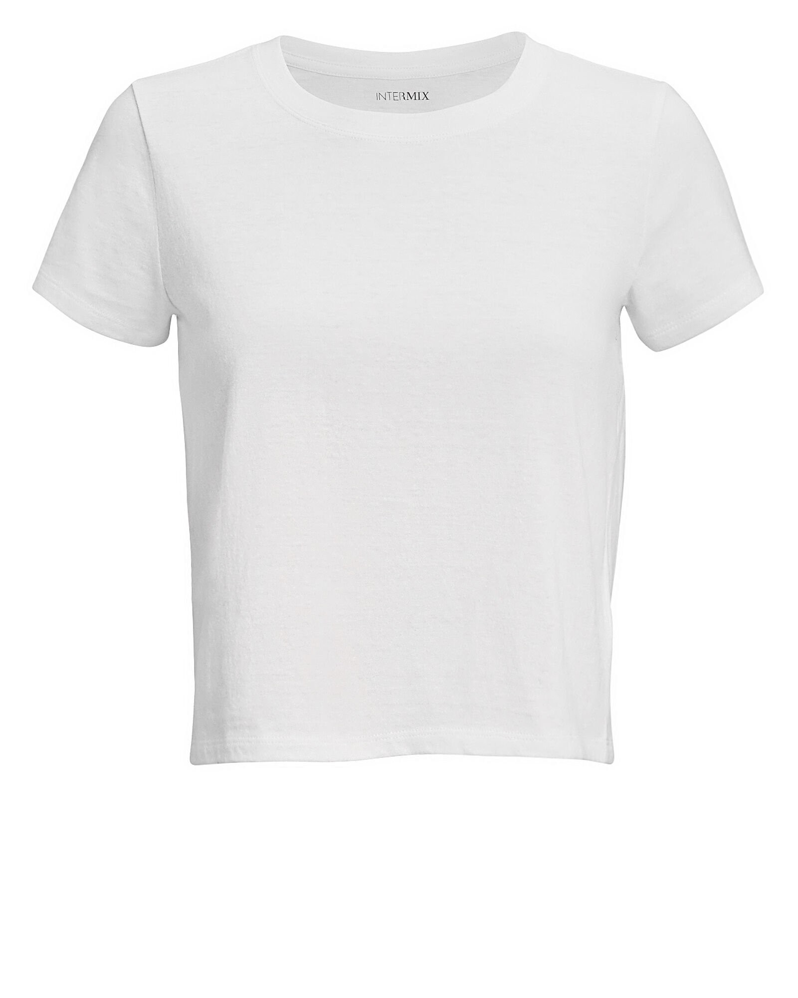 Classic Cropped Jersey T-Shirt | INTERMIX