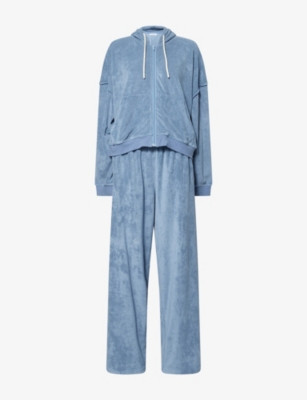 Zip-Up Terry Towelling Cotton-Blend Tracksuit Set | Selfridges