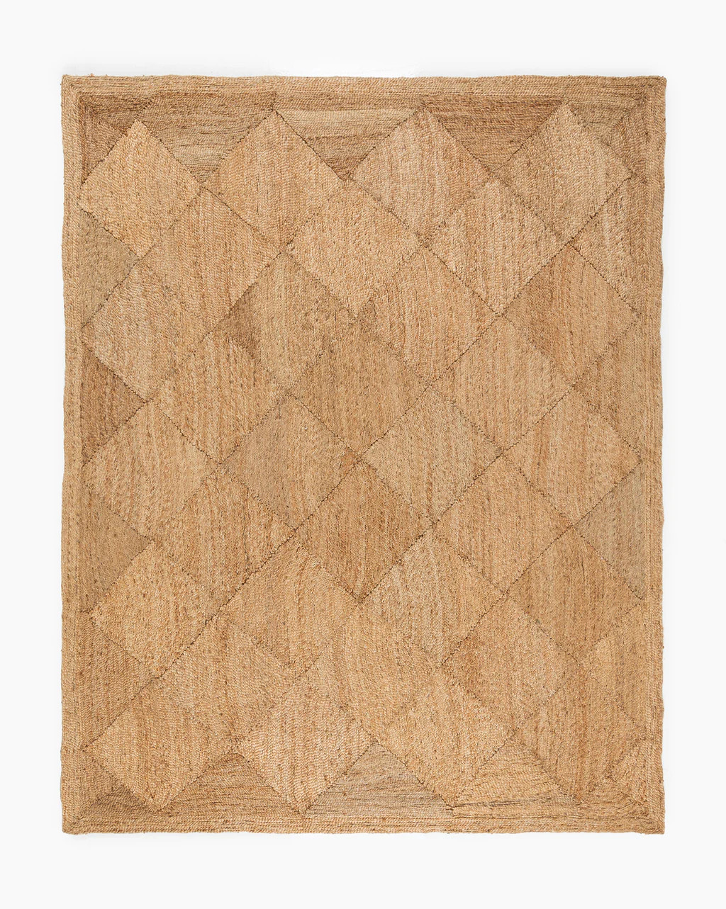 Diamond Braided Jute Rug | McGee & Co.