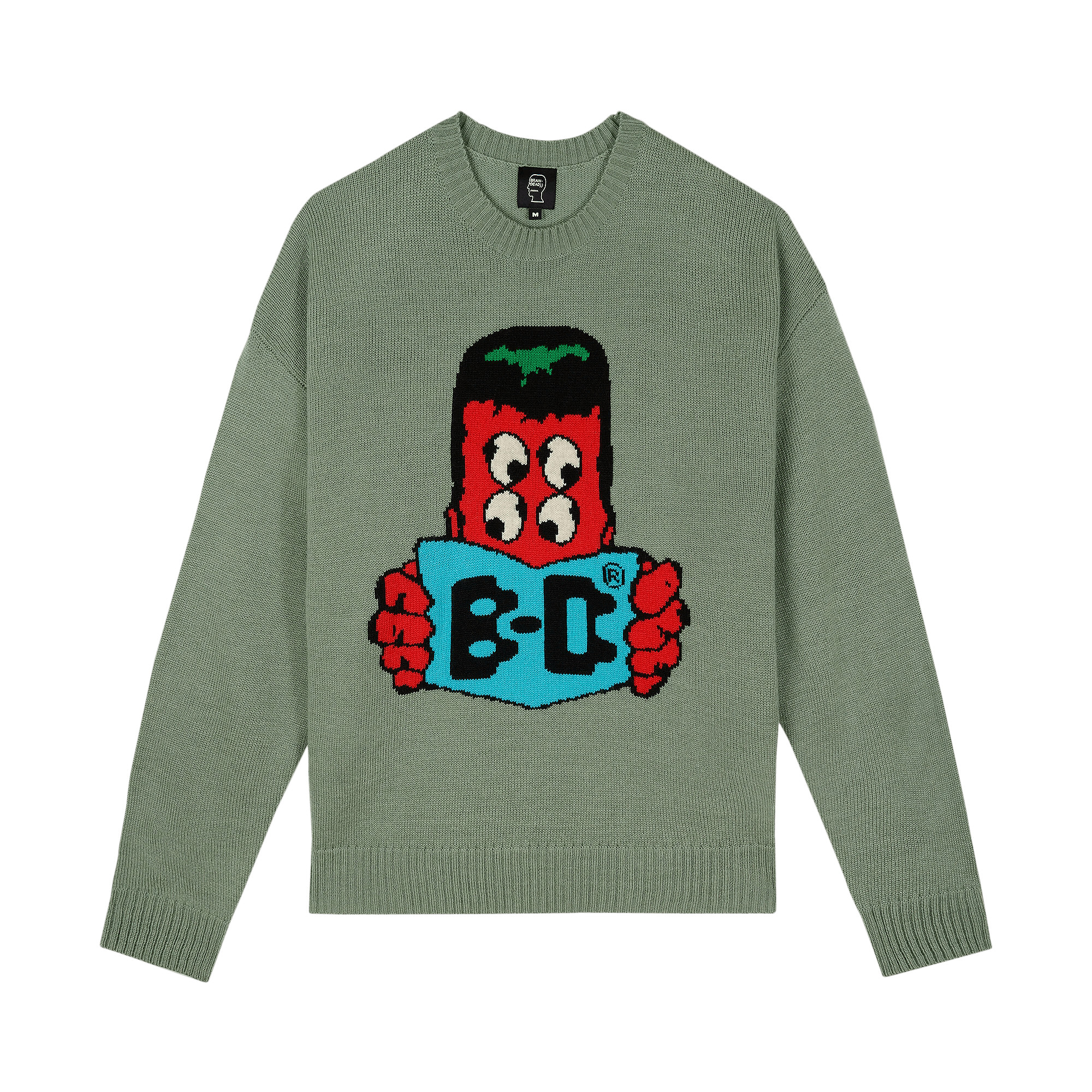 Brain Dead Readers Sweater 'Mallard' | GOAT