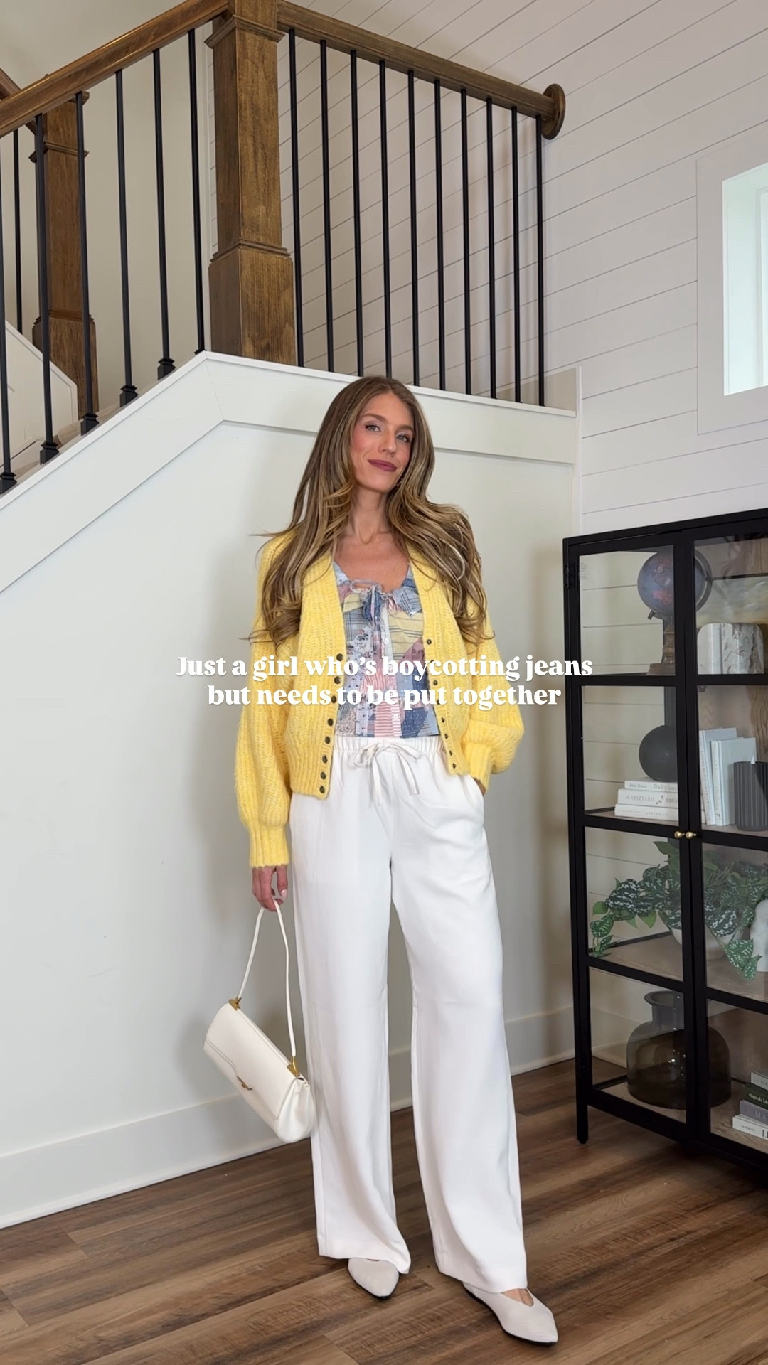 Bump friendly drawstring pants styled for cooler months 
Sizing details:
Pants-medium tall for pregnancy but also I wear a medium not pregnant because I prefer a looser fit. These run tts and I find most people who Wear similar sizes as me get a small tall. It’s just my personal preference. I also linked an almost identical pair for $35 that come in longs under the “shop similar products” section of this post. 
Small in both tops



Aritzia lodge pants, drawstring pants, spring outfit, spring transition

#LTKSeasonal #LTKBump #LTKTall