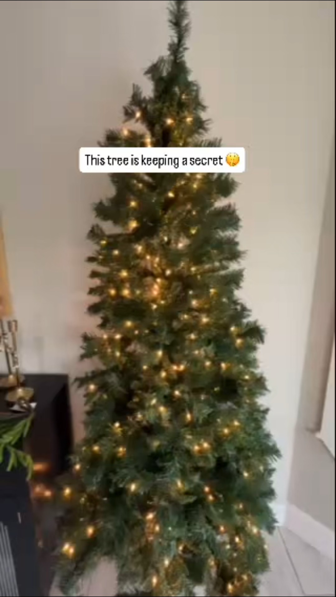 Small or tight space? No problem! This half Christmas tree is perfect for those spaces!! 

#LTKHoliday #LTKHome #LTKSeasonal