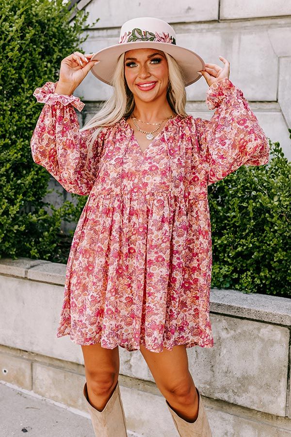 Fall Into Happiness Mini Dress | Impressions Online Boutique