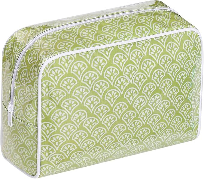 Large Waterproof Travel Makeup Bag, Aesthetic PVC Toiletry Bag, Coquette Cosmetic Bag,Sunscreen A... | Amazon (US)