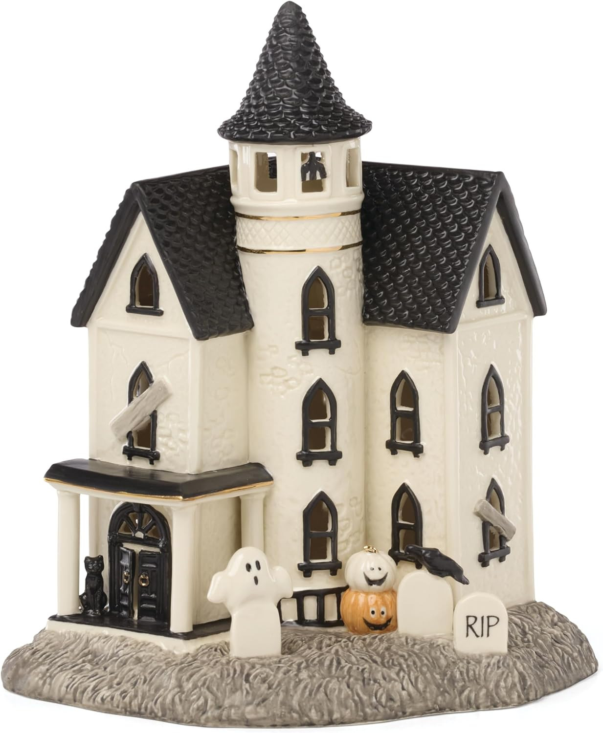 Lenox Vintage Halloween Light-Up Manor Figurine | Amazon (US)