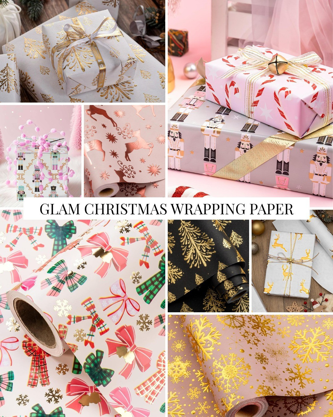 Get inspired with luxury Christmas gift wrapping ideas that elevate every present! We’re sharing stylish Christmas present wrapping and holiday wrapping paper trends featuring pink, gold, and silver tones for a glam look. Find wrapping paper aesthetic ideas, cute wrapping paper options, and chic wrapping paper design patterns that make wrapping Christmas presents a creative joy. The best affordable glam wrapping paper from Amazon! #GiftWrapping #LuxuryChristmas #WrappingInspo #AestheticChristmas #HolidayStyle

#LTKSeasonal
