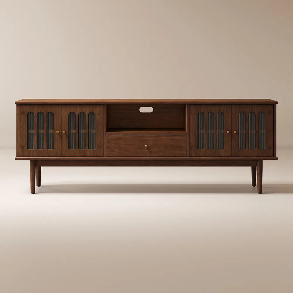 Aldric Wood TV Stand, 70" | Hernest
