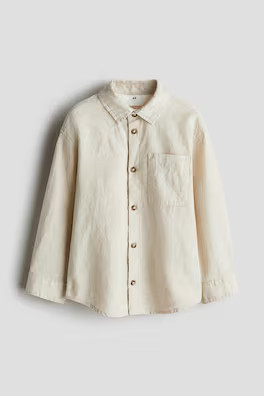 Cotton Poplin Shirt | H&M (US + CA)