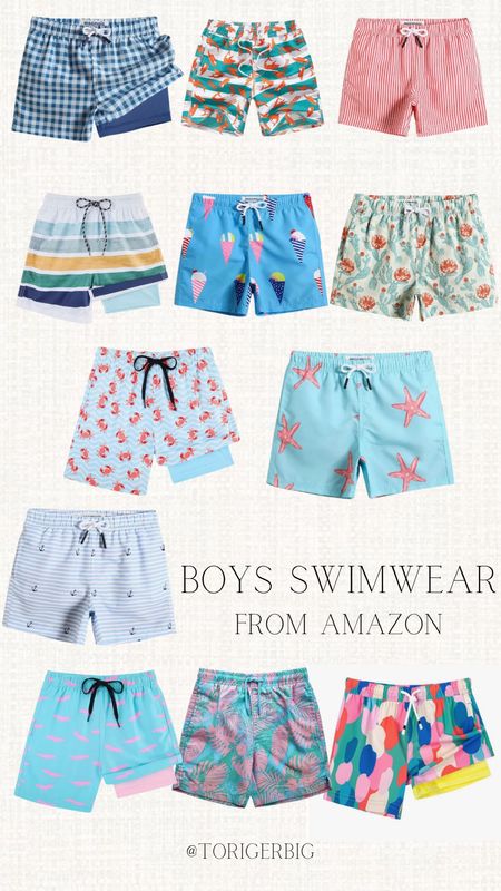 Amazon swimsuits for boys, perfect for spring break!

Swimwear, family swimwear, boy swimwear, spring break finds 

#LTKfindsunder50 #LTKfamily #LTKSeasonal