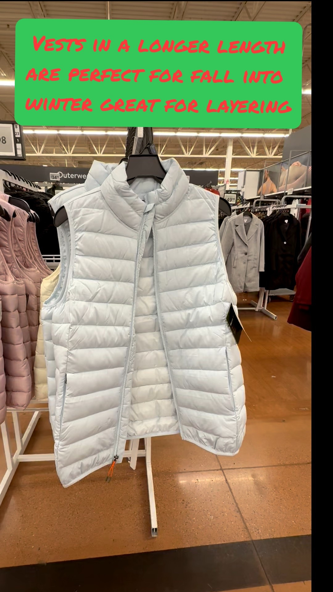 Bests in a little longer length are perfect for layering over tunics and sweaters. Size up for the chunky sweaters of the season. These are great for going from fall to winter and can be layered undercoats as it gets colder.  

#LTKStyleTip #LTKGiftGuide #LTKCyberWeek