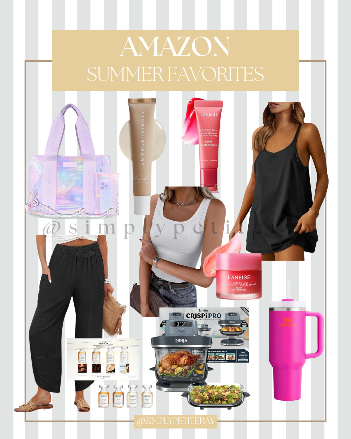 Ready to upgrade your summer essentials? Check out my favorite Amazon finds! From chic loungewear to must-have kitchen gadgets, I've got you covered.  

Amazon Summer Favorites, Summer Essentials, Amazon Must Haves, Chic Loungewear, Kitchen Gadgets, Home Finds, Summer Lifestyle Favorites, Everyday Essentials, Vacation Ready Picks, Seasonal Must Haves, Amazon Best Sellers, Women's Fashion Finds, Home Organization, Summer Shopping Guide

#AmazonSummerFavorites #AmazonFinds #SummerEssentials #LoungewearStyle #KitchenGadgets #HomeFinds #SummerMustHaves #AmazonDeals
 

 #LTKootd