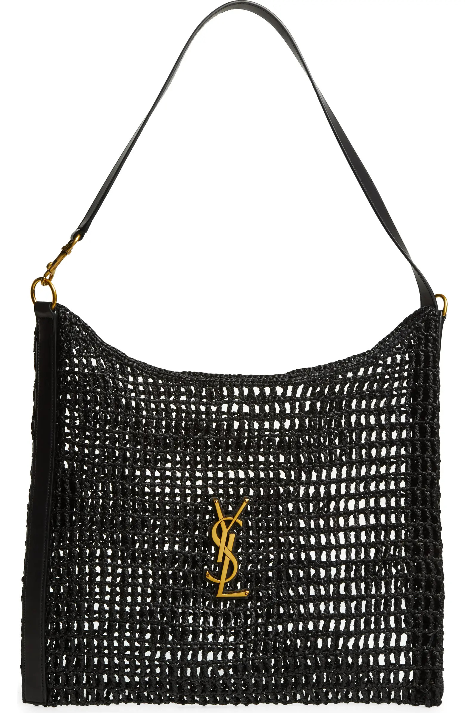 Oxalis Raffia Macramé Shoulder Bag | Nordstrom