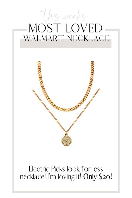 Electric Picks necklace for less at Walmart !

#LTKunder50 #LTKstyletip #LTKsalealert