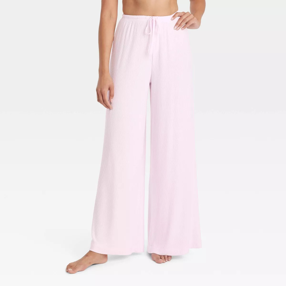 Women's Cozy Ribbed Wide Leg Pants - Auden™ | Target