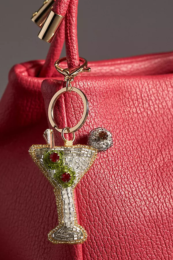 Libations Beaded Bag Charm | Anthropologie (US)