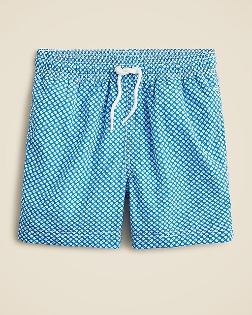 Boys' printed swim trunk | J. Crew US