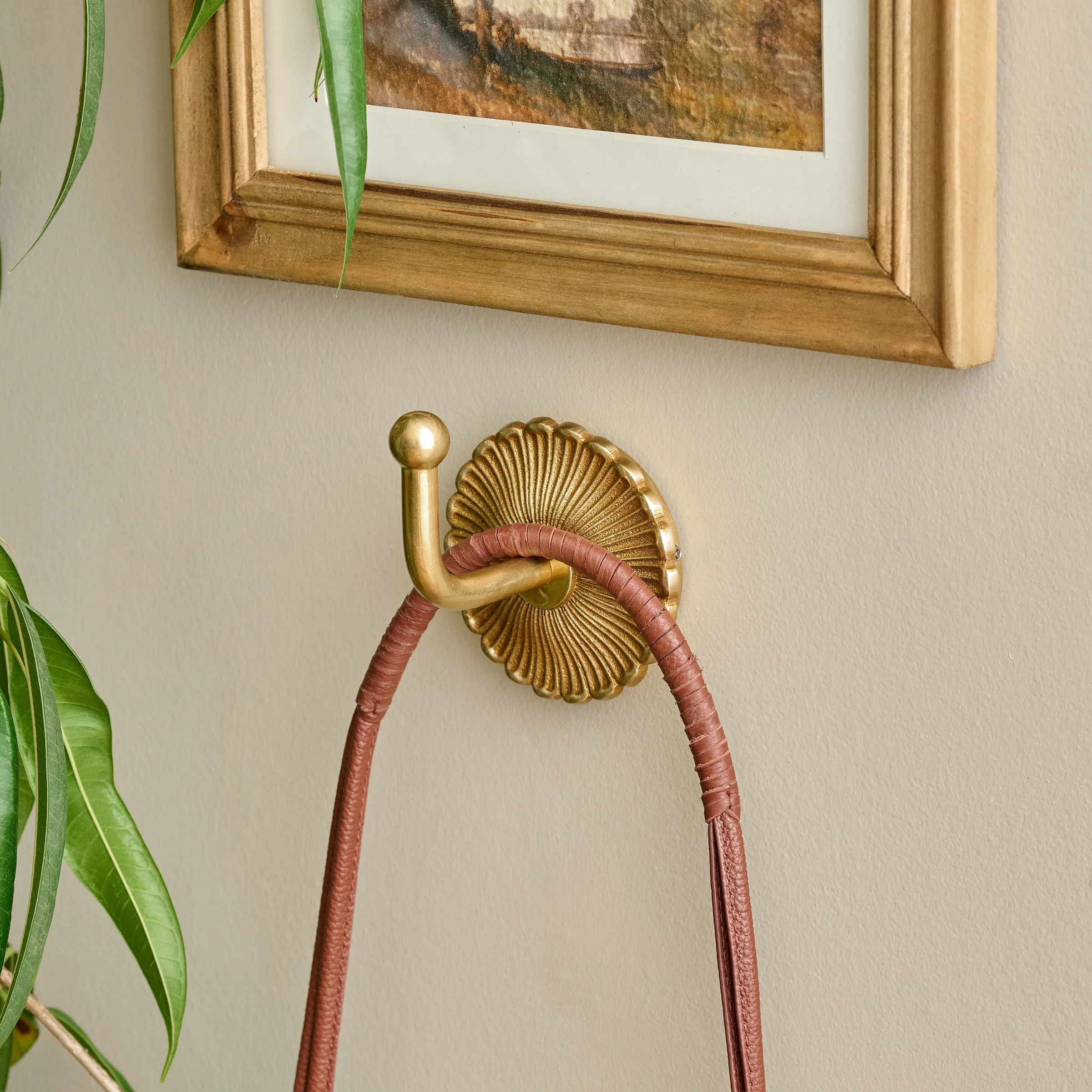 Shiloh Solid Brass Wall Hook | Magnolia