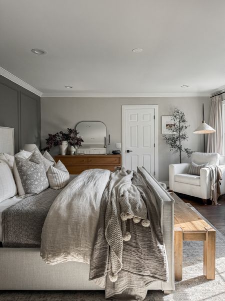 Neutral and cozy bedroom inspiration! Love how light and airy this space is, while still incorporating warm tones! 

#LTKstyletip #LTKhome