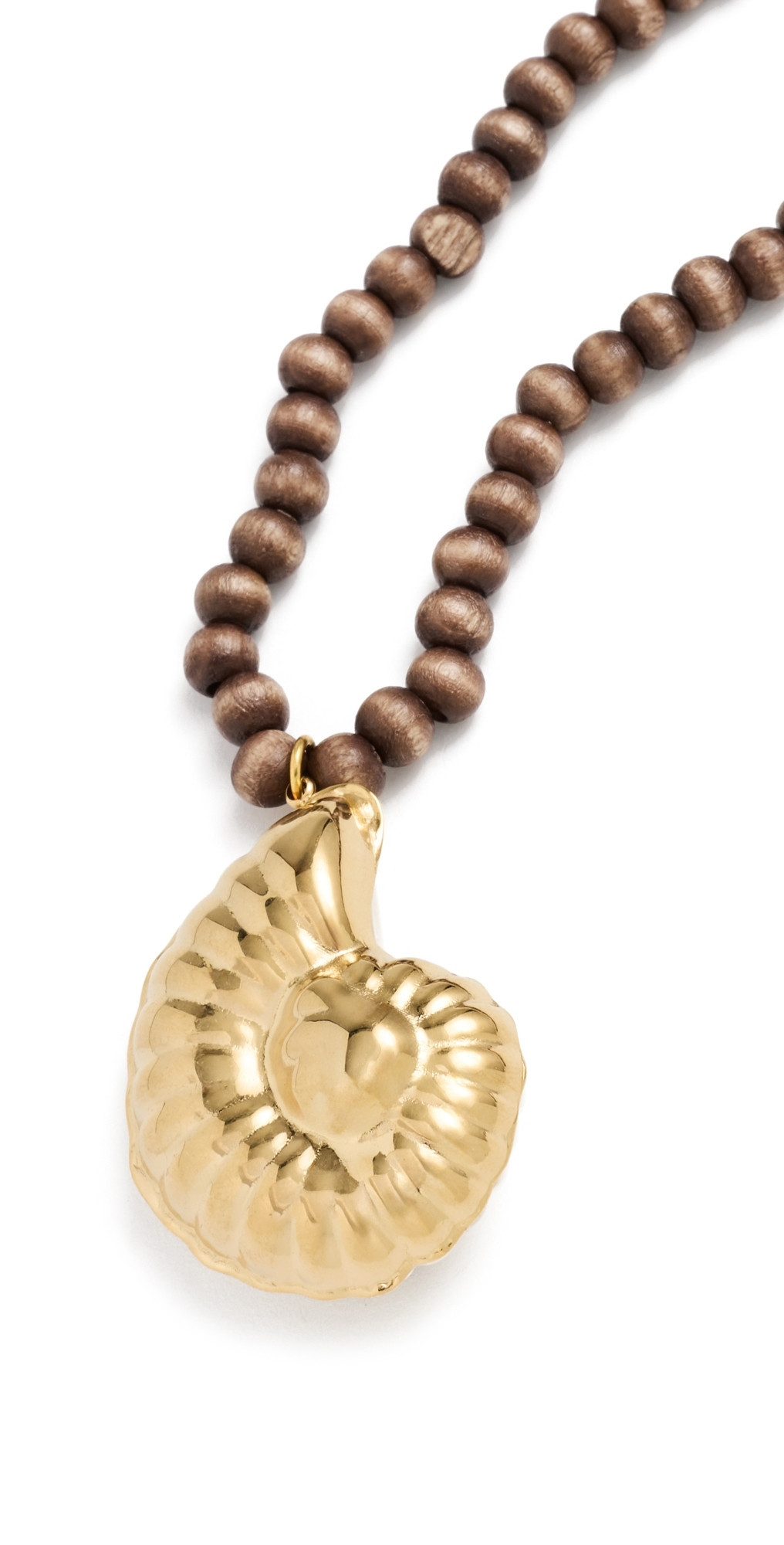 Maison Irem Orb Necklace Brown One Size | Shopbop