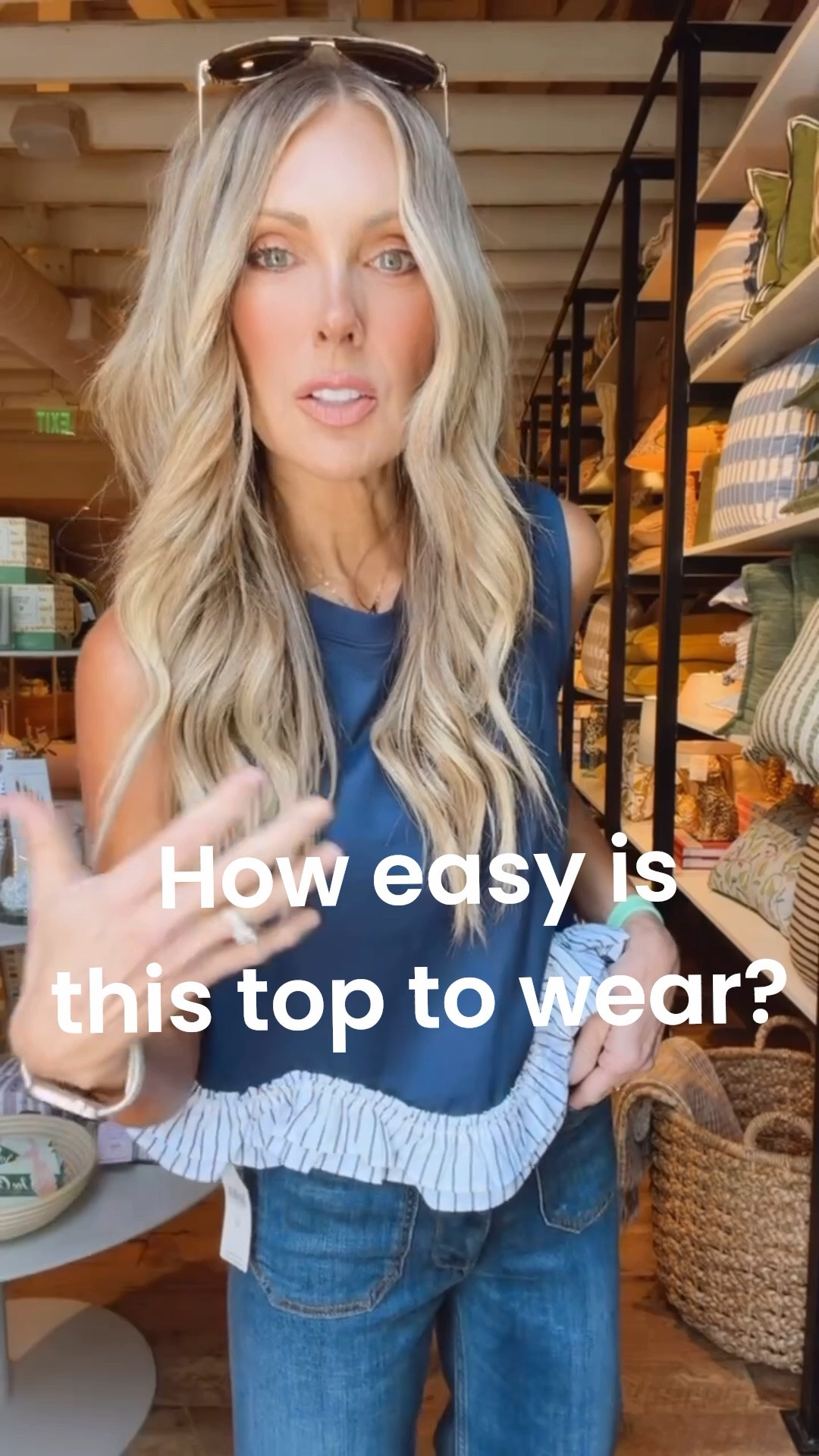 Pair this ruffled tank with white or denim for a classy summer look that never goes out of style! 

@Anthropologie #anthropartner

#LTKootd #LTKOver40