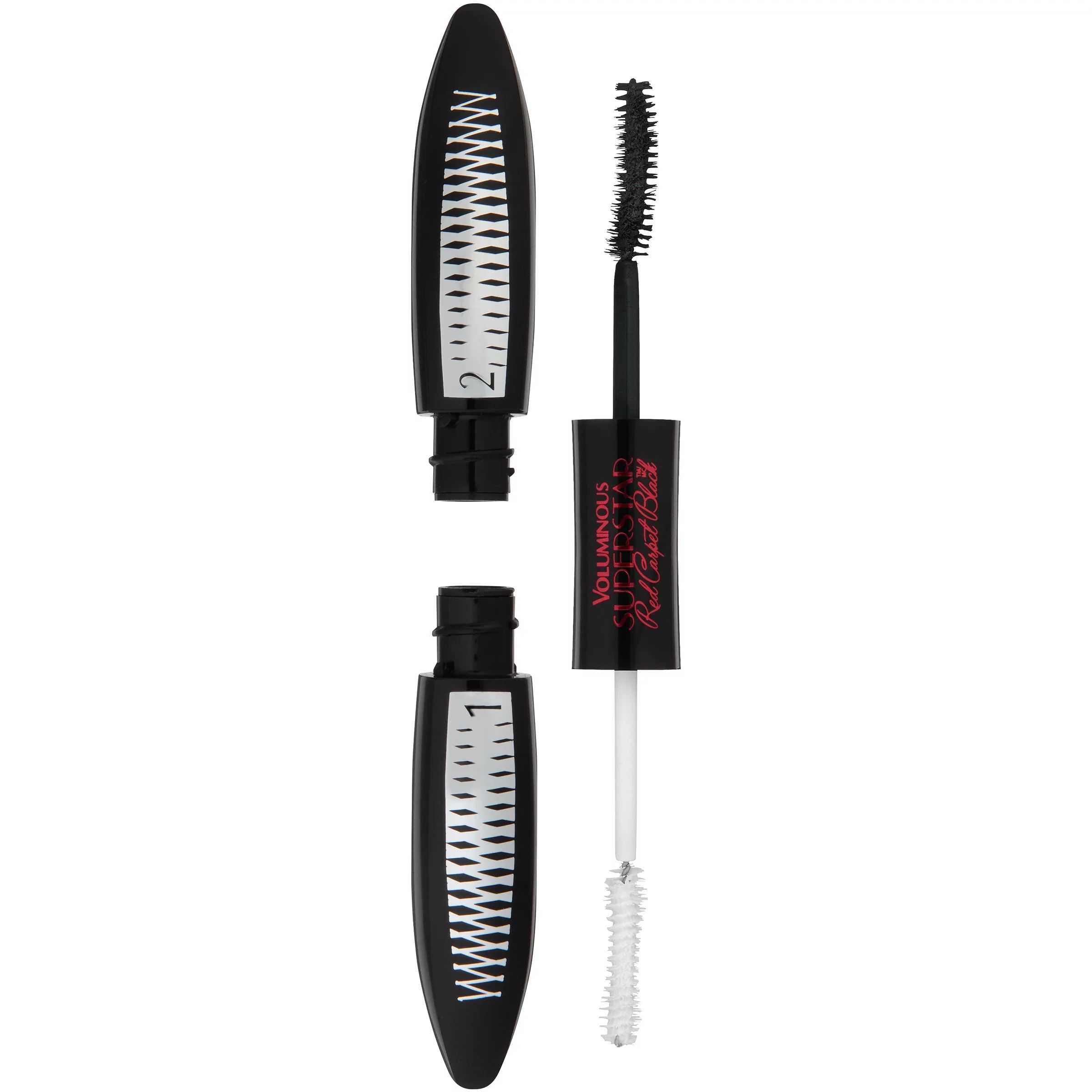 L'Oreal Paris Voluminous Superstar Red Carpet Extra Mascara, Flash Reflecting Black, 0.41 fl. oz. | Walmart (US)