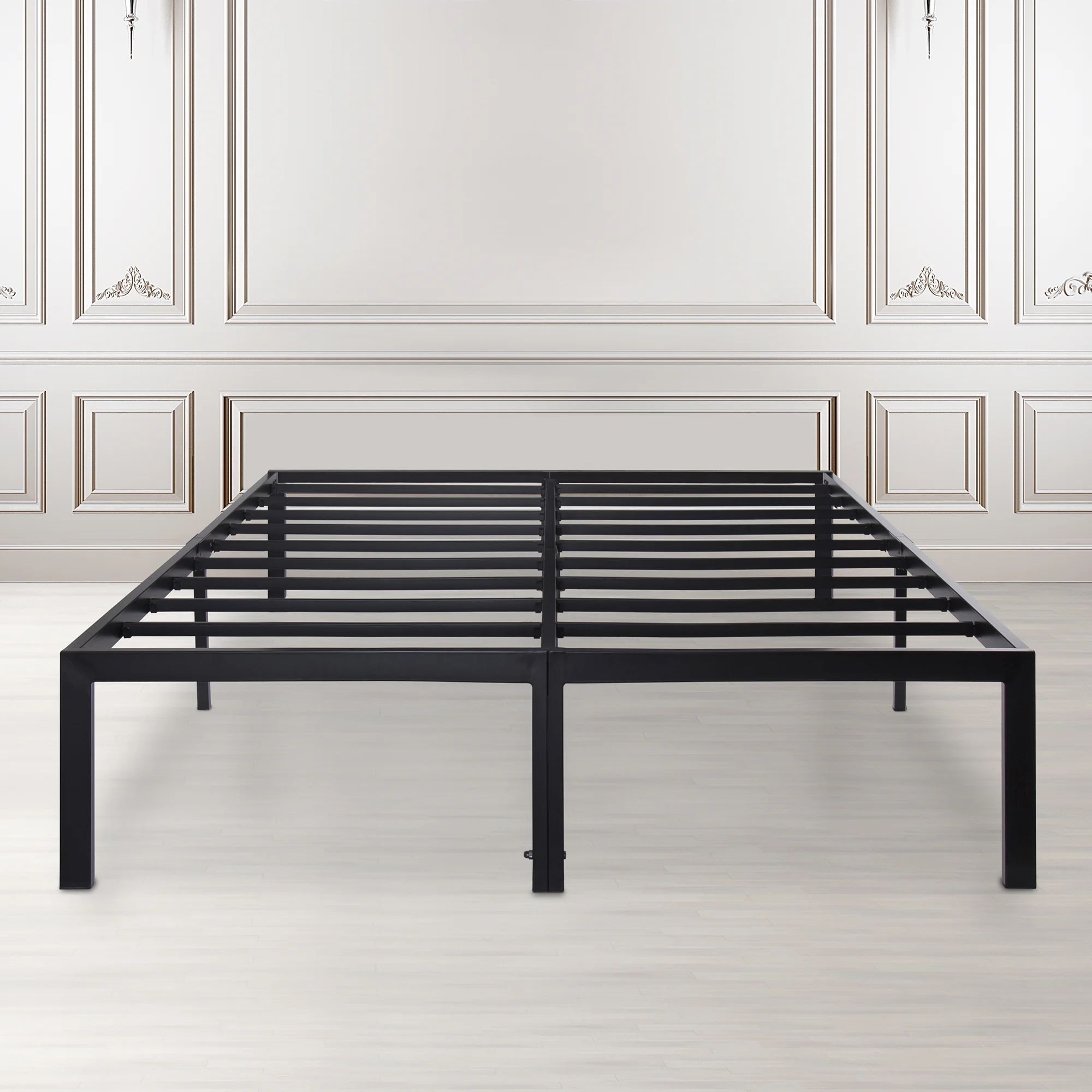 GrandRest 14" Dura Metal Bed Frame with Non-Slip Feature, King - Walmart.com | Walmart (US)