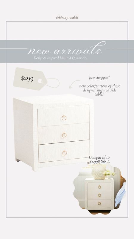 Designer, inspired, nightstand, just dropped Rafia furniture, designer, inspired furniture, TJ Maxx, HomeGoods, marshals, Serena and Lily, Dupe, furniture, coastal style furniture, Rafia woven furniture

#LTKstyletip #LTKhome