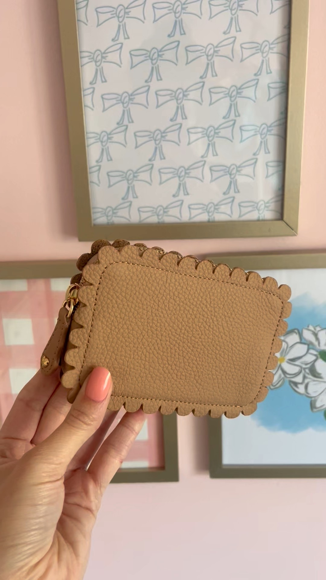 The most perfect new leather launch! Loving this new neutral color and the scallop details! Stoney Clover is always my go to for all of my pouches and bags and this wallet was a need! 

#LTKValentine #LTKSeasonal #LTKTravel